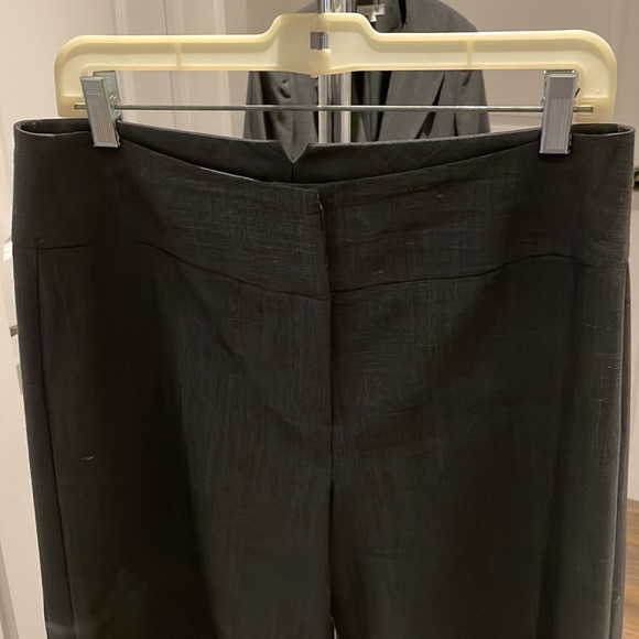 Lds wide leg suit pant - Picture 2 of 4